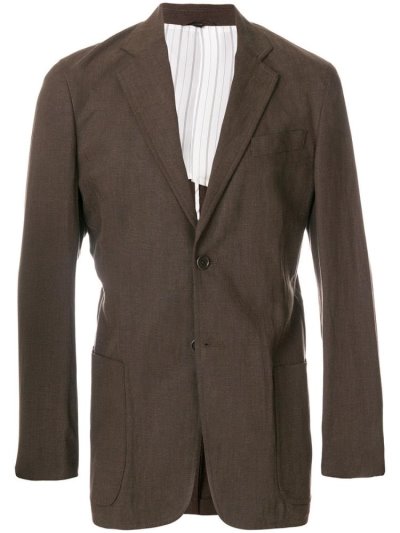 Armani Collezioni Two Button Blazer Herren Braun | IIC68UEU