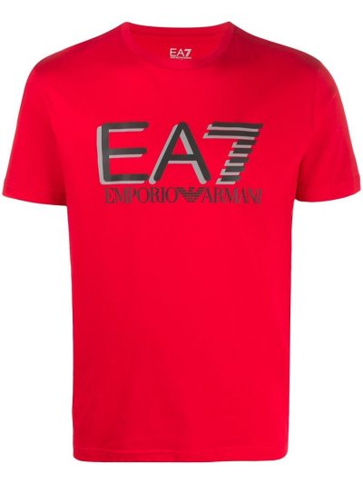 Ea7 Emporio Armani Branded Bomberjacke Herren Rot | DPFTFTDG