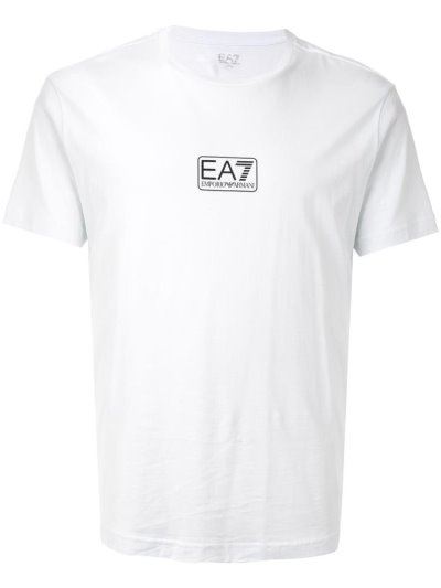 Ea7 Emporio Ea7 Mini Box Logo Bomberjacke Herren Weiß | IEGFBAQQ
