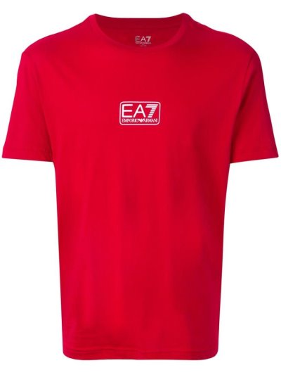 Ea7 Emporio Ea7 Mini Box Logo Bomberjacke Herren Rot | UF4CTJNX
