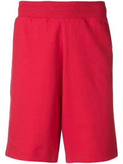 Ea7 Emporio Armani Elastic Waistband Bermuda Shorts Kurze Hose Herren Rot | ITP5MEVG