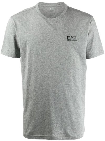 Ea7 Emporio Armani Logo Embroidered Bomberjacke Herren Grau | WIR87D36