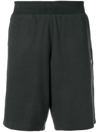 Ea7 Emporio Armani Logo Plaque Lauf Shorts Kurze Hose Herren Blau | YJYLLO7S