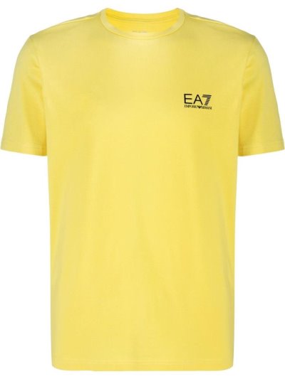 Ea7 Emporio Armani Logo Print Bomberjacke Herren Gelb | B82UBEX6