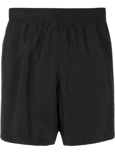 Ea7 Emporio Armani Logo Print Swim Shorts Herren Schwarz | NEZ6HPE7