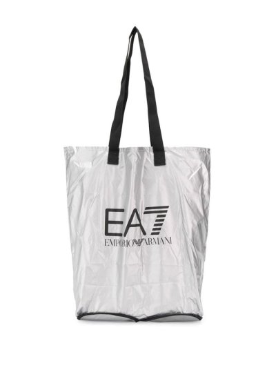 Ea7 Emporio Armani Logo Shopper Herren Grau | N6FKVUJV
