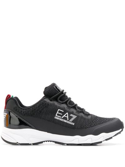 Ea7 Emporio Armani Spitze Up Sneakers Damen Schwarz | NRBX01P8