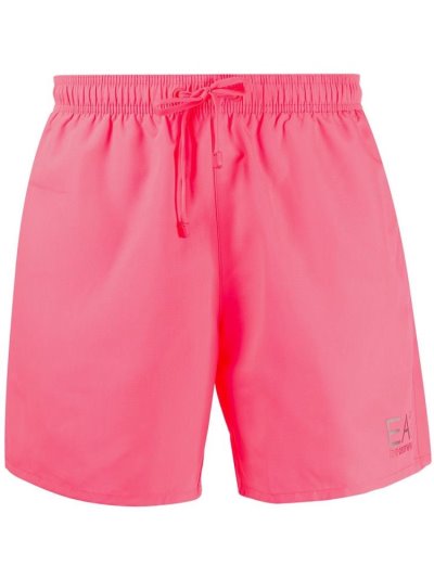 Ea7 Emporio Armani Straight Leg Swim Shorts Herren Rosa | 1YPWDGWT