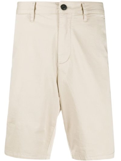 Armani Emporio Baumwoll Blend Bermuda Shorts Kurze Hose Herren Beige | 9EXLWUQ0