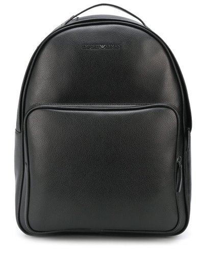 Armani Emporio Branded Medium Rucksäcke Herren Schwarz | SSJQIUKW
