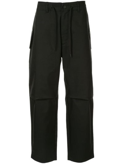 Armani Emporio Cargo Drawstring Hose Herren Schwarz | X3AH1NN7