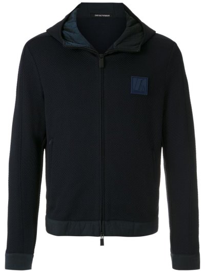 Armani Emporio Chest Logo Jacke Herren Blau | ROD5DI8H