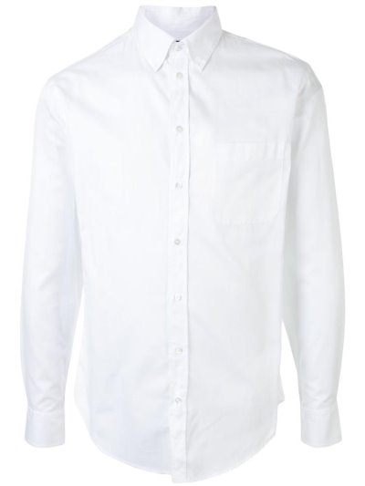 Armani Emporio Chest Pocket Hemd Herren Weiß | 2A0JCJ4P