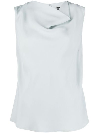 Armani Emporio Cowl Neck Ärmellose Oberteile Damen Grau | NP3WLP9U