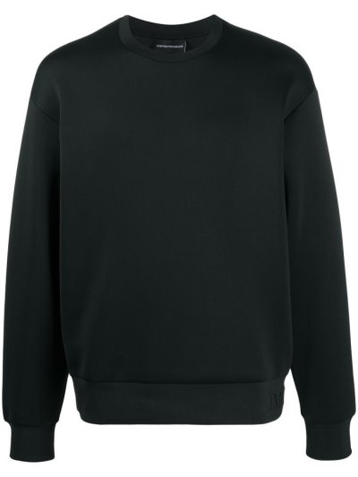 Armani Emporio Crew Neck Sweatshirts Herren Schwarz | PPP8L409