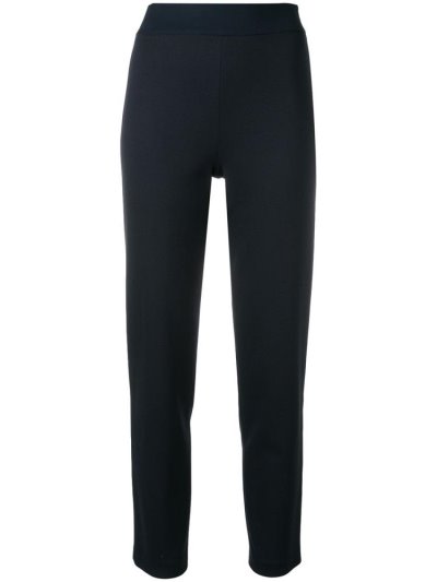 Armani Emporio Cropped Slim Hose Damen Blau | 7Y1GDA7U