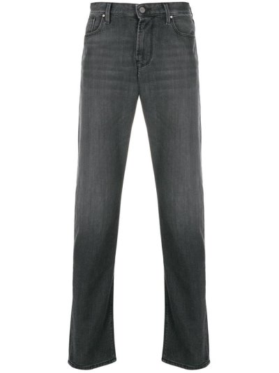 Armani Emporio Denim Straight Leg Jeans Herren Blau | 89T8M832