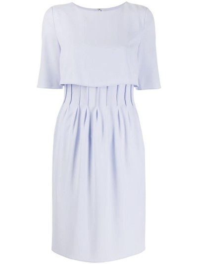 Armani Emporio Double Layer Shift Kleider Kleider Damen Lila | VU3W95SI