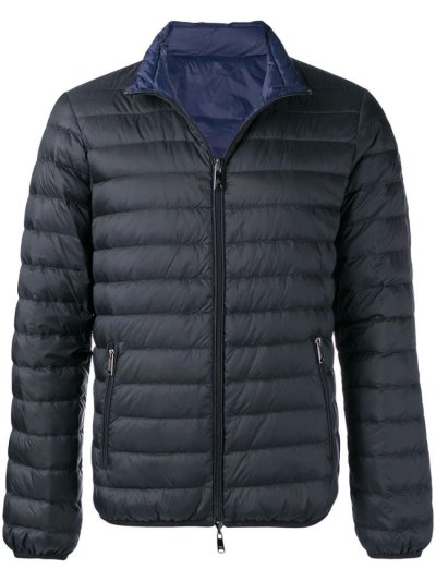 Armani Emporio Down Padded Jacket Jacke Herren Schwarz | FT51KATQ
