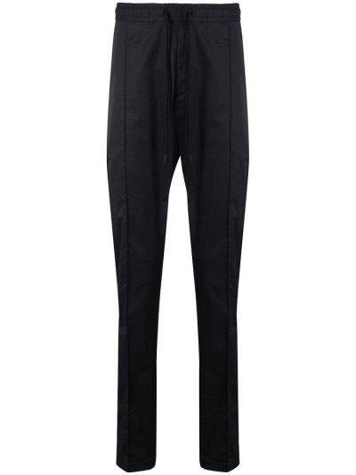 Armani Emporio Drawstring Straight Leg Hose Herren Schwarz | YTGZZJO2