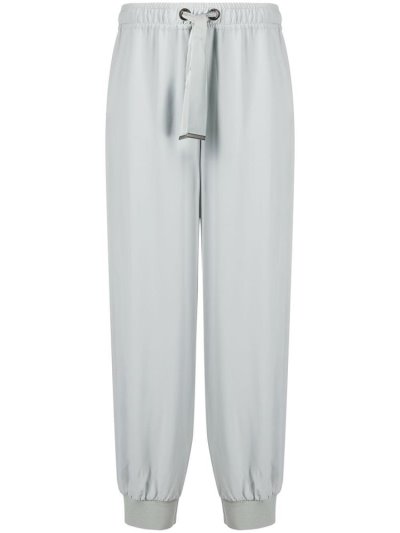 Armani Emporio Drawstring Taille Track Hose Damen Grau | FVZWZ4I7