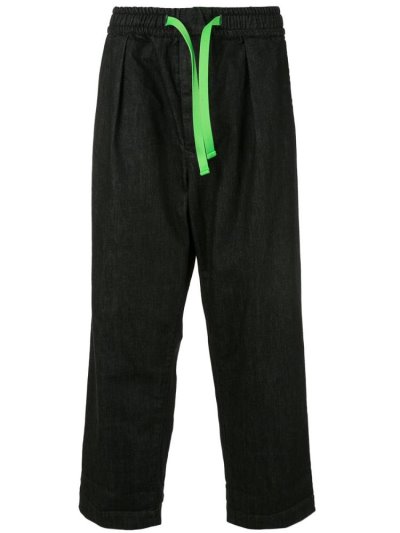 Armani Emporio Drawstring Taille Loose Fit Hose Herren Schwarz | S778H6SH