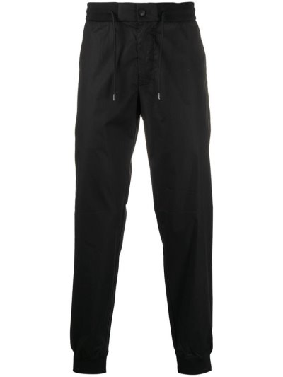 Armani Emporio Drawstring Taille Track Hose Herren Schwarz | TG8ZILDD