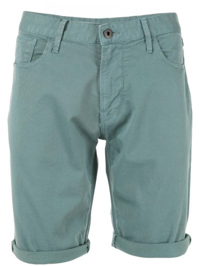 Armani Emporio Embroidered Logo Deck Kurze Hose Herren Grün | PZ7R1J58