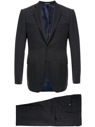 Armani Emporio Formal Two Piece Anzüge Herren Schwarz | RB8JYMI0