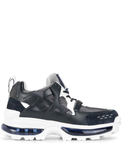 Armani Emporio Gepolsterte Sole Chunky Sneakers Herren Blau | UQIHWDQH