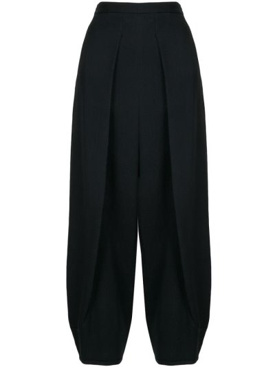 Armani Emporio High Waisted Balloon Hose Damen Blau | 0MV5KKJ5
