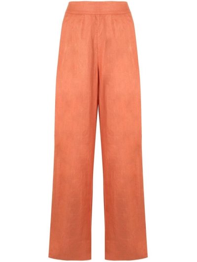 Armani Emporio High Waisted Hose Damen Orange | 6MLO3TN9