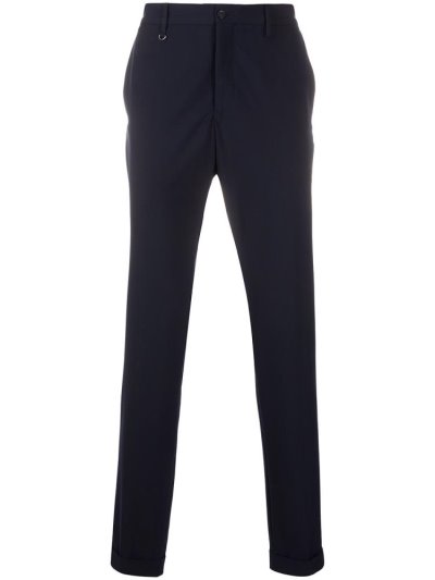 Armani Emporio High Waisted Skinny Hose Herren Blau | 2AJFHE0E