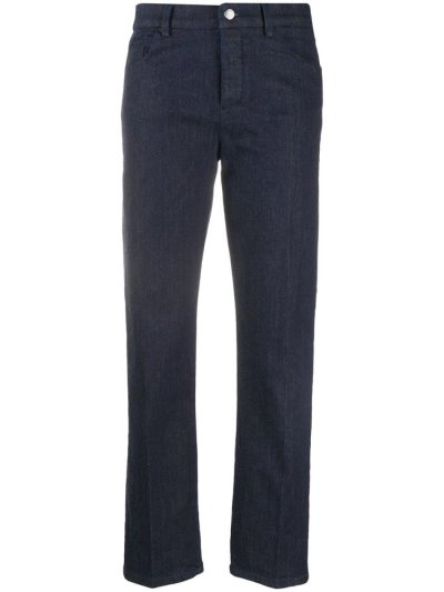 Armani Emporio J04 Regular Fit Denim Jeans Damen Blau | JGTY5F42