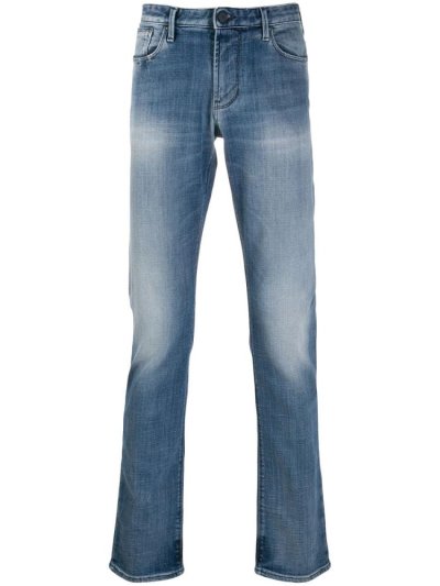 Armani Emporio J06 Slim Fit Jeans Herren Blau | 1U5PEW5H