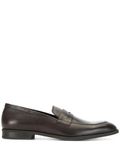 Armani Emporio Klassische Formal Loafers Herren Braun | AT4I3NPO