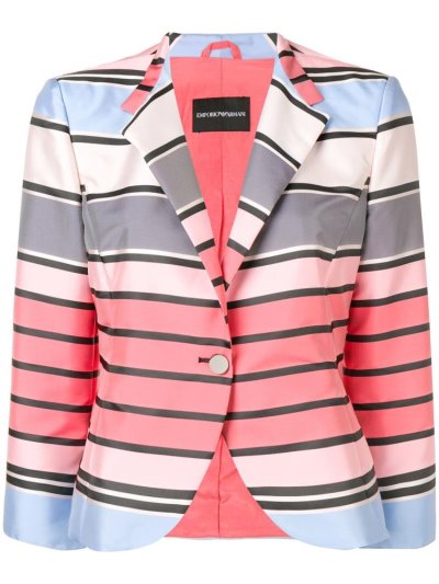 Armani Emporio Klassische Single Breasted Blazer Damen Rosa | SGL7NH5C