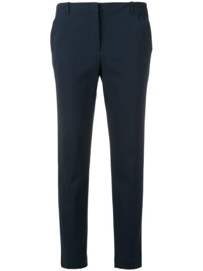 Armani Emporio Klassische Slim Hose Damen Blau | KBVNRQZD