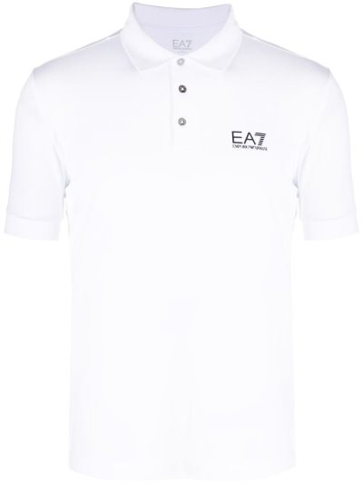 Armani Emporio Kurzes Sleeve Polo Hemd Herren Weiß | 7WWMJ48X