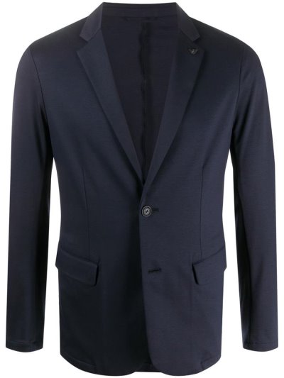 Armani Emporio Lapel Pin Blazer Herren Blau | 6CHAZPN4