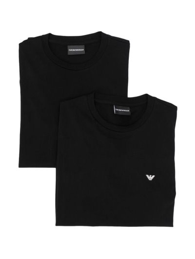 Armani Emporio Logo Crew Neck Bomberjacke Herren Schwarz | 3W0NV9B0