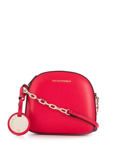Armani Emporio Logo crossbody taschen Damen Rot | UJQBI33F
