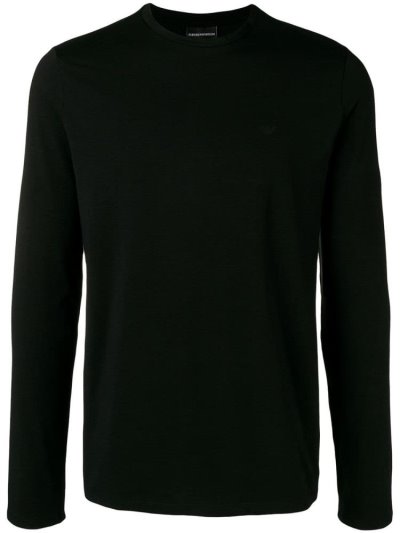 Armani Emporio Long Sleeve Bomberjacke Herren Schwarz | AOL9QPLL