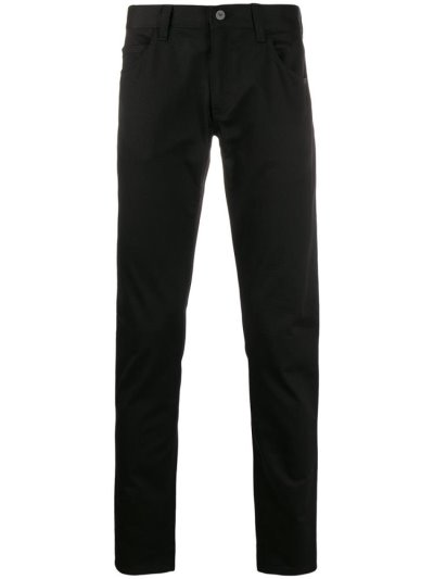 Armani Emporio Low Rise Slim Fit Jeans Herren Schwarz | 6YYWX007