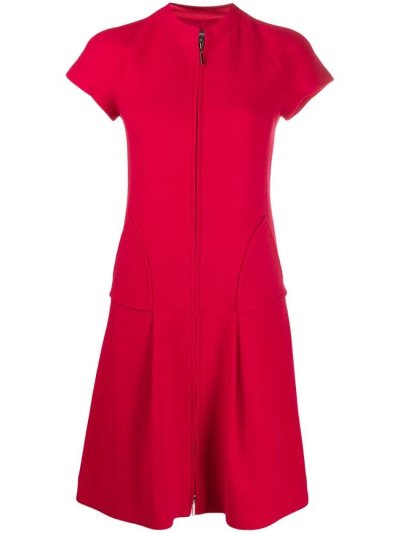 Armani Emporio Low Taille Kurzes Kleider Damen Rot | 9E5ZHE1Y