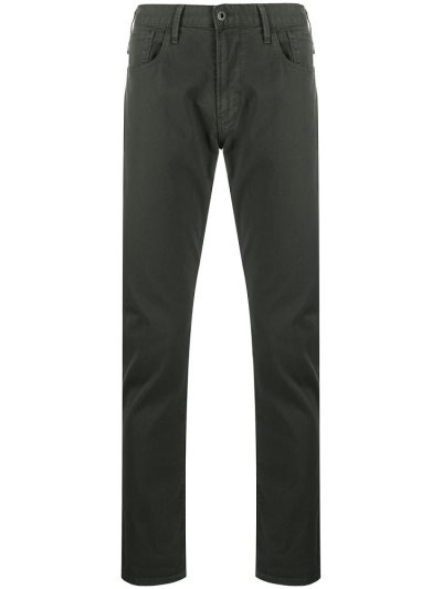 Armani Emporio Mid Rise Slim Fit Jeans Herren Grau | KWG7JTV7