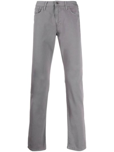 Armani Emporio Mid Rise Straight Leg Jeans Herren Grau | 9VWI7CRG
