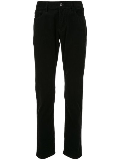 Armani Emporio Mid Rise Straight Leg Hose Herren Schwarz | NU7N5T3J