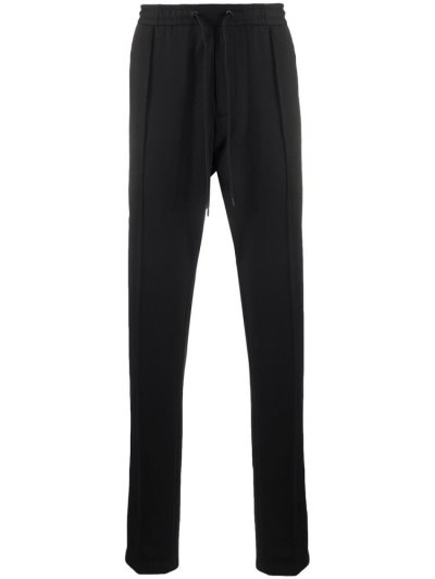 Armani Emporio Piped Slim Fit Track Hose Herren Schwarz | 13LERE26