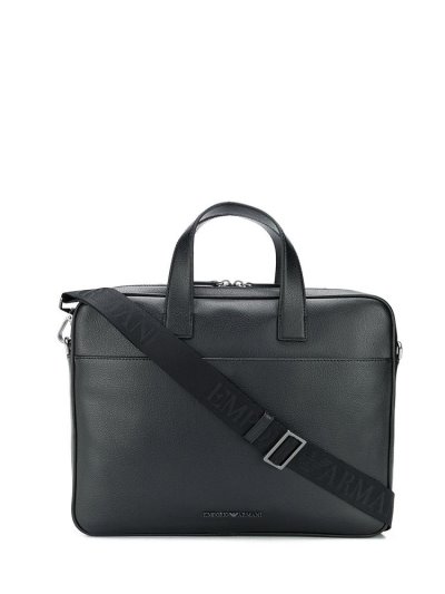 Armani Emporio Plain Aktentaschen Herren Schwarz | QWZZE90K
